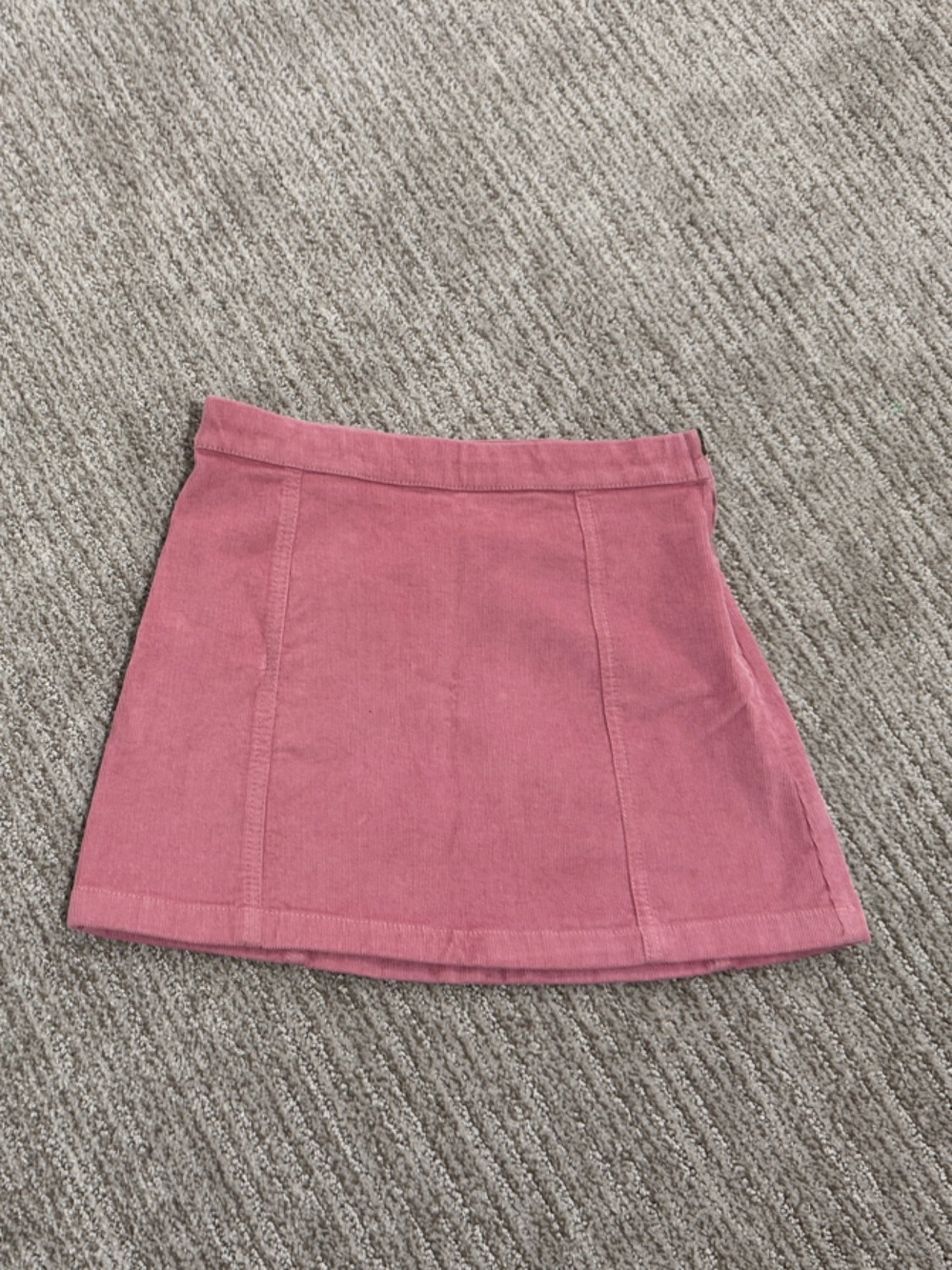 Crewcuts Dusty Rose Corduroy Mini Skirt